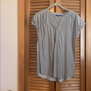 Stripped blouse shirt